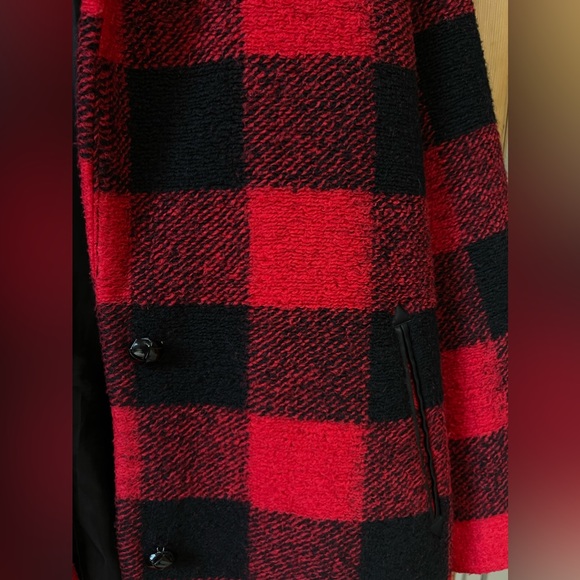 Lucky Brand Buffalo Check Coat | Large - Picture 8 of 13
